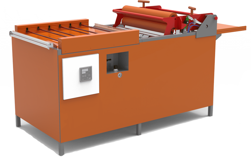 A unit for drying and impregnating a roving A unit for drying and impregnating a roving